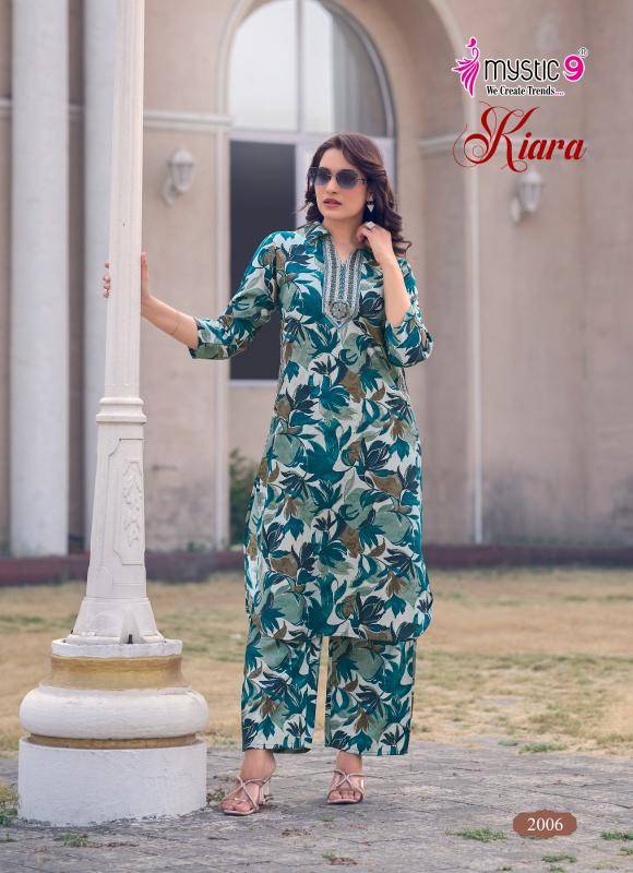 Mystic9 kiara vol 2 cord set Kurti manufacturer in India